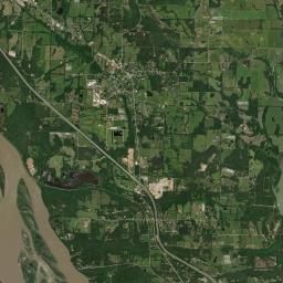 Garrett Arkansas map(satellite map)