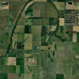 Heafer Arkansas map(satellite map)