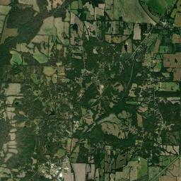 Gallaway Tennessee Satellite Map