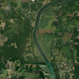Saltillo Tennessee Satellite Map