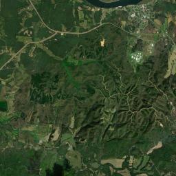 Clifton Tennessee Satellite Map