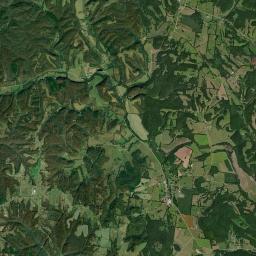 Rich Tennessee Satellite Map