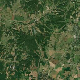 Cornersville Tennessee Satellite Map