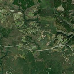 Flat Top Tennessee Satellite Map
