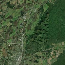 Williamsburg Tennessee Satellite Map