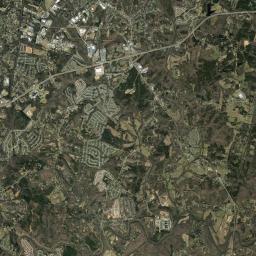 Cabarrus County Satellite Map
