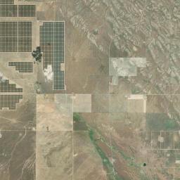 California Valley California map(satellite map)