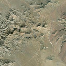 Johannesburg California map(satellite map)