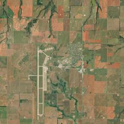 Burns Flat Satellite Map