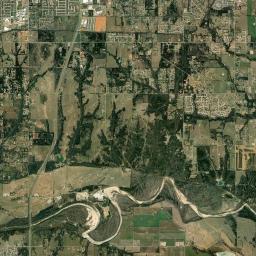 9701 Southwest 93rd Street, Mustang, OK Satellite Map