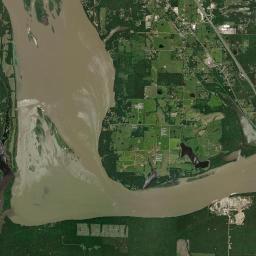 Bend Arkansas map(satellite map)