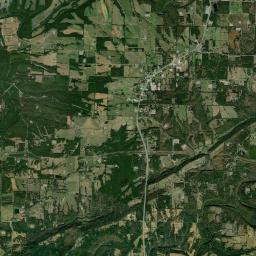 Twin Groves Arkansas Satellite Map