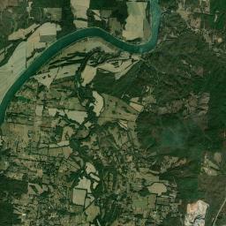 Cerro Gordo Tennessee Satellite Map