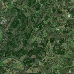 River Bend Estates Tennessee Satellite Map