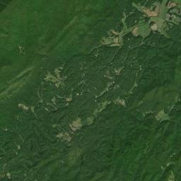 Ivy Tennessee Satellite Map