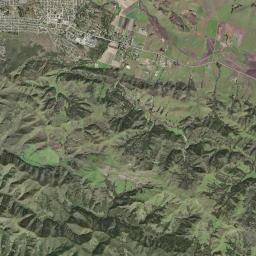 Los Osos California map(satellite map)