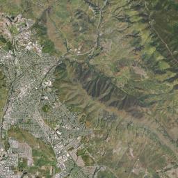 San Luis Obispo California map(satellite map)