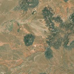 Castle Butte Arizona map(satellite map)