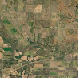 Beckham County Satellite Map