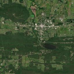 Paris Arkansas Satellite Map