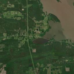 Delaware Arkansas map(satellite map)
