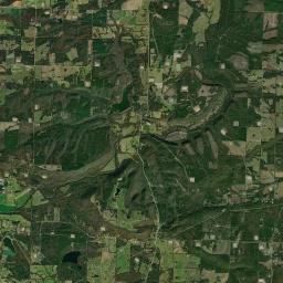 Arthur Arkansas map(satellite map)