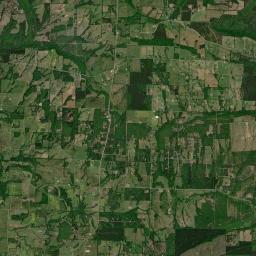 Romance Arkansas Satellite Map