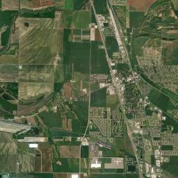 Ebony Arkansas map(satellite map)