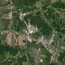 Terry Estates Tennessee Satellite Map