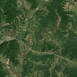 Hughey Tennessee Satellite Map