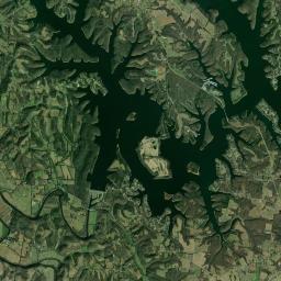 Beech Hill Tennessee Satellite Map