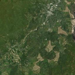 Brevard Satellite Map