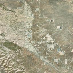 Fellows California map(satellite map)