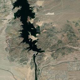 Davis Dam Arizona map(satellite map)