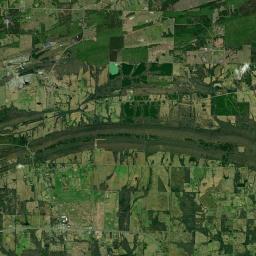 El Paso Arkansas map(satellite map)