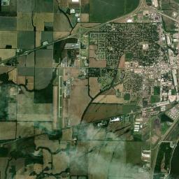 Amanca Arkansas map(satellite map)
