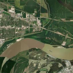 Briark Arkansas map(satellite map)