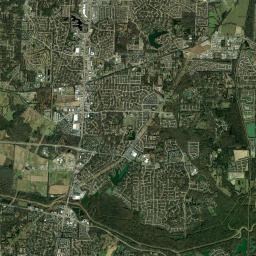 Cordova Tennessee Satellite Map