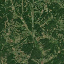 Bunker Hill Tennessee Satellite Map