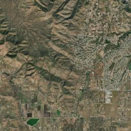 Golden Hills California map(satellite map)