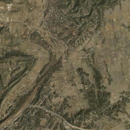 Sandia Knolls Satellite Map