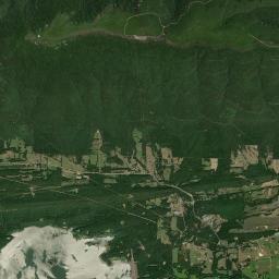 Waveland Arkansas Satellite Map