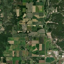 Caldwell Arkansas map(satellite map)