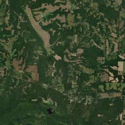 La Grange Tennessee Satellite Map