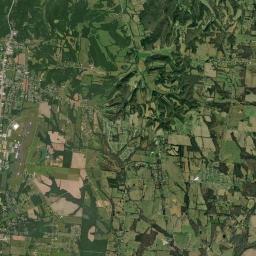 Plada Heights Tennessee Satellite Map