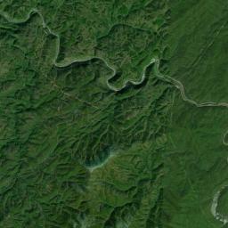 Caney Creek Tennessee Satellite Map