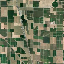 Mettler California map(satellite map)