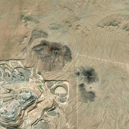 Baker California map(satellite map)