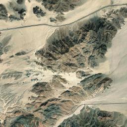 Basin California map(satellite map)