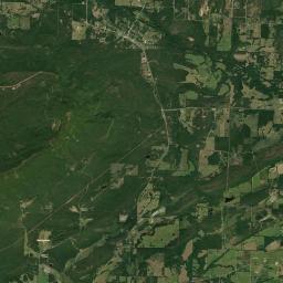 Burna Arkansas map(satellite map)